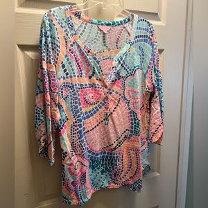 Lilly Pulitzer fun and colorful top